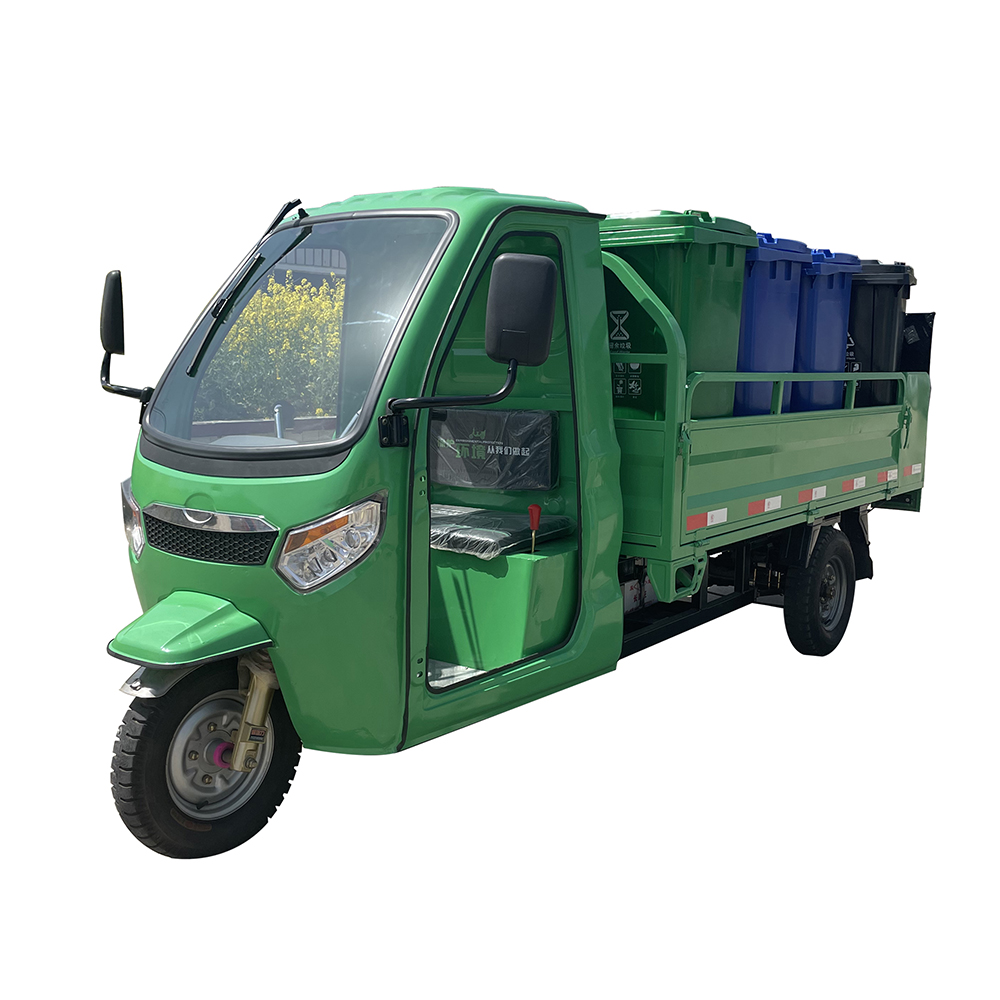 電動三輪八桶駁運車